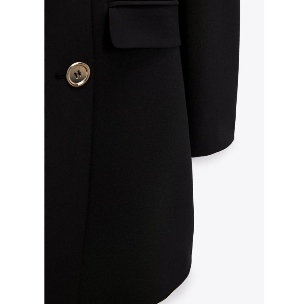 ZARA DOUBLE BREASTED LONG BLAZER NWT L - Picture 12 of 12